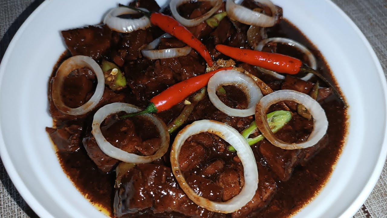 Mommy's LoveADOBONG BABOY PORK ADOBO with LIVER SPREAD YouTube