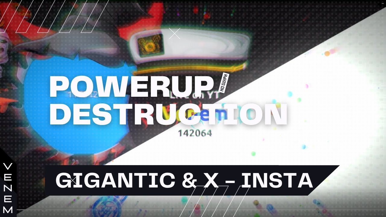 Agma.io – Ability Destruction || Power Spam On Gigantic & X- Insta 🔥