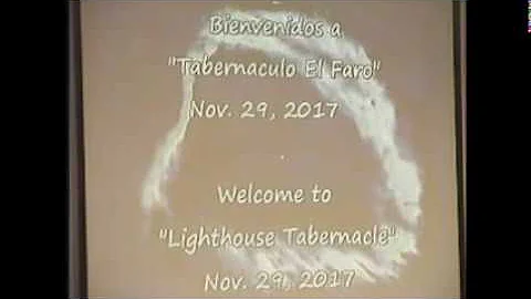 11/29/17 --- Wednesday Night Service --- Bro Aldo ...