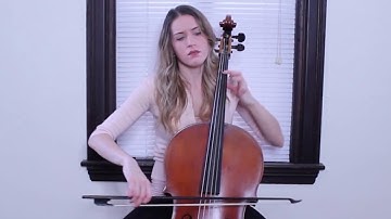 Dotzauer - Étude/Exercise no. 5 for Violoncello, on baroque cello