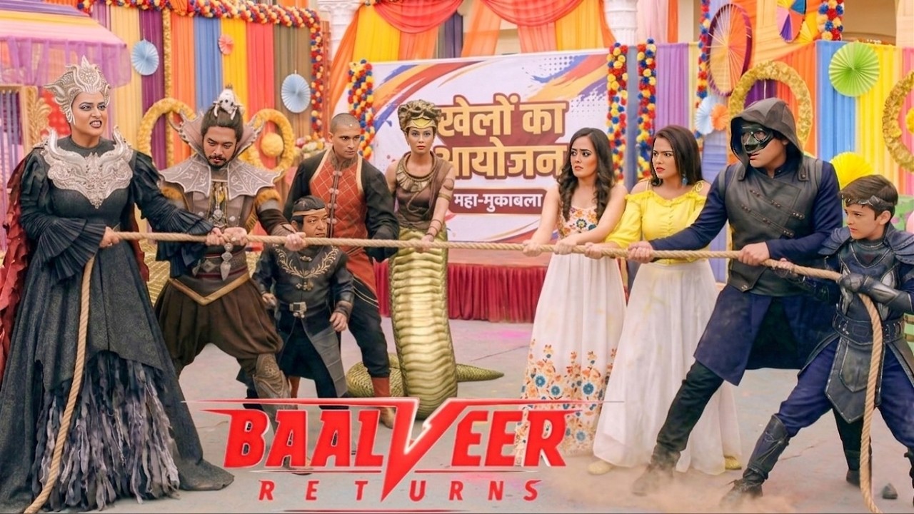 बालवीर और तिमनासा की टीम के बीच हुआ रस्साकशी का मुकाबला|| Baalveer Returns