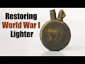Restoration World War I  Lighter. Antique soldier Lighter