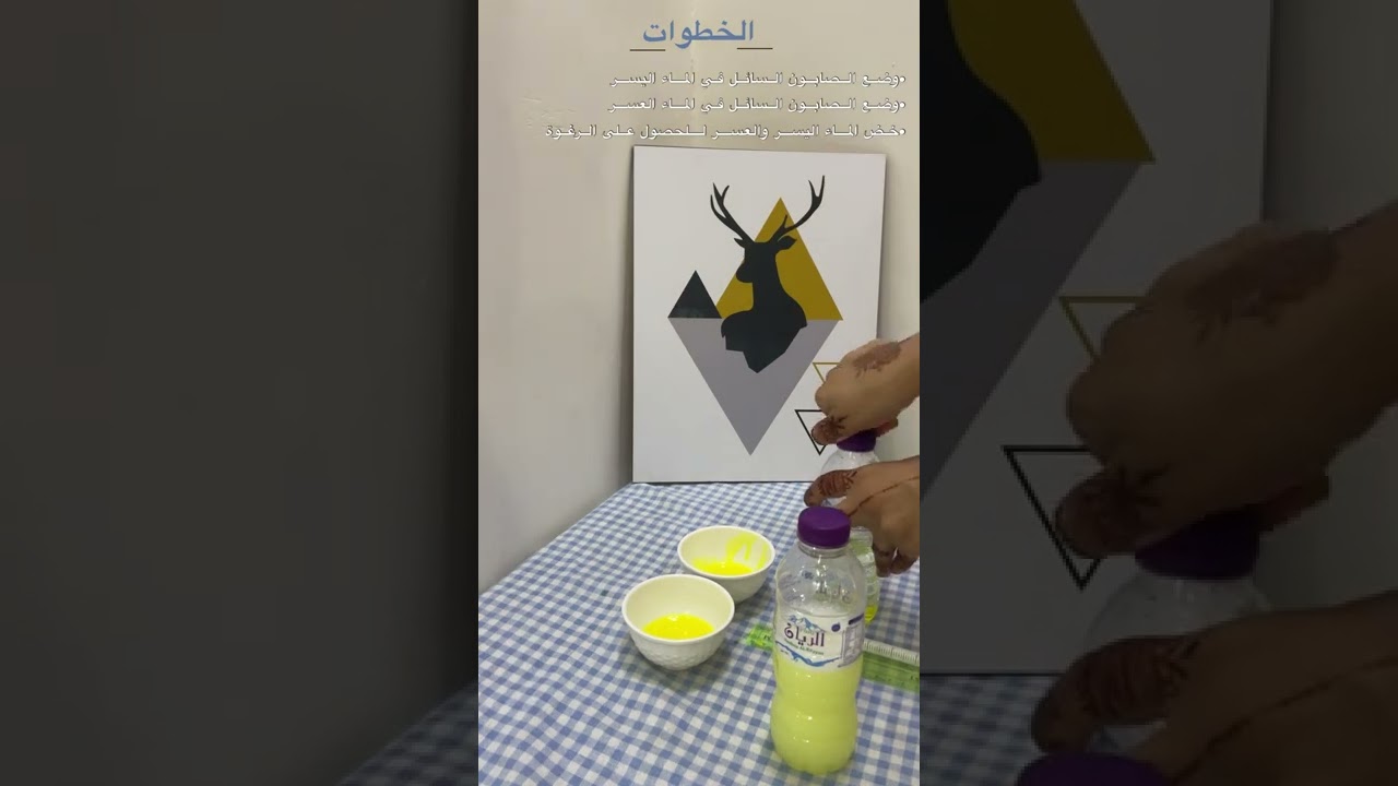 تصنيف مقدار عسر الماء (تجربة كيمياء)