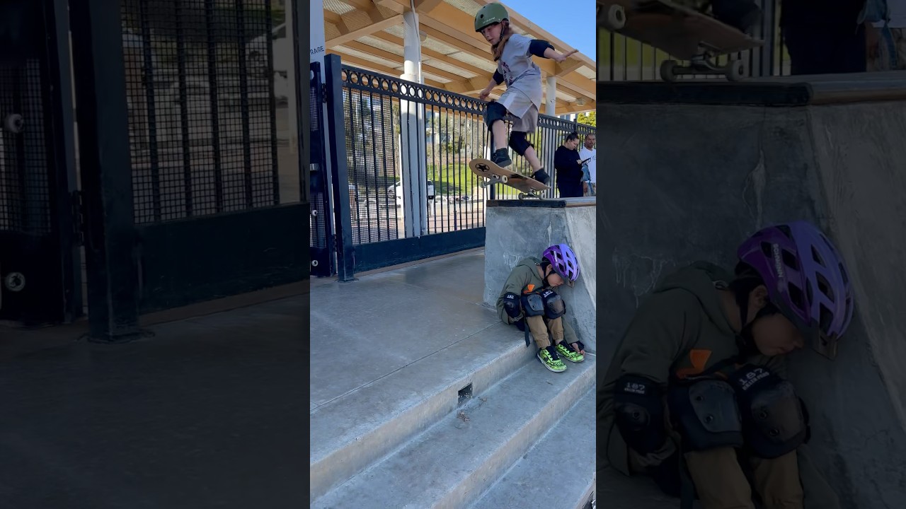 Nolan Brings Some Heat To Skate After School! 