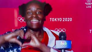 Famous Mensah-Stock - "I Love Representing the US!" Interview After Winning Women's Wrestling Gold Medal Wealth