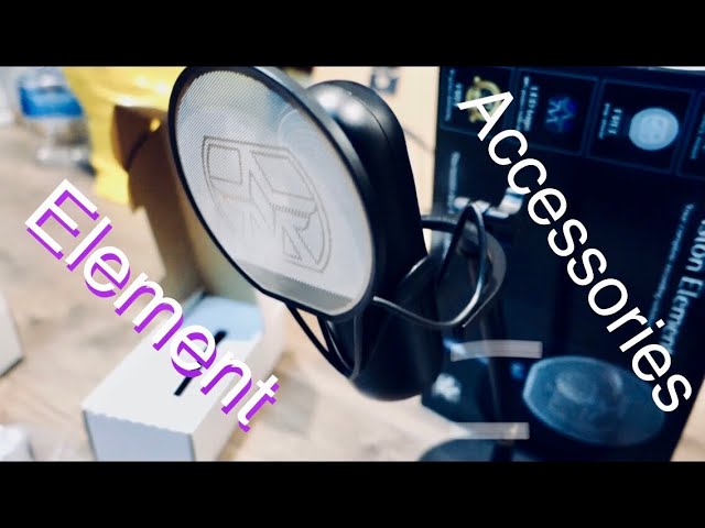 Regardez Aston Element Microphone Pop Shield Filter and Shock Mount Accessories sur YouTube Regardez Aston Element Microphone Pop Shield Filter and Shock Mount Accessories sur YouTube