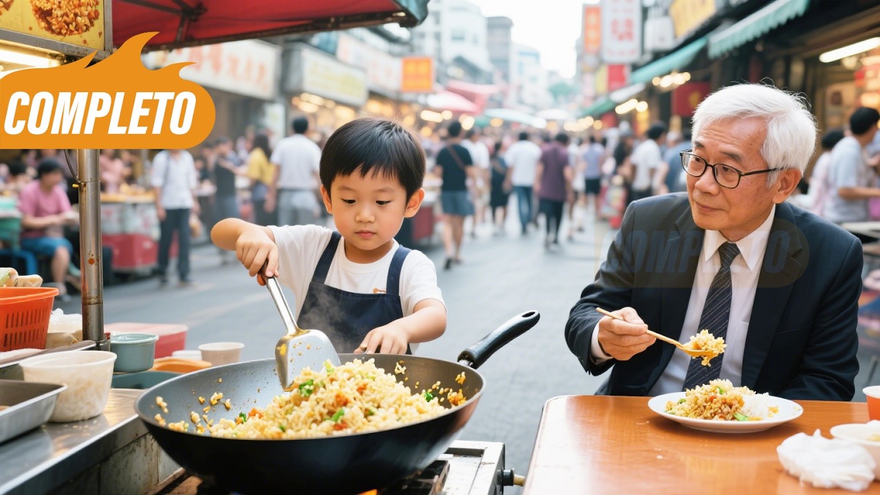 ¡Niño de 5 años se vuelve multimillonario preparando arroz frito! ¡Resulta que es un chef oculto!