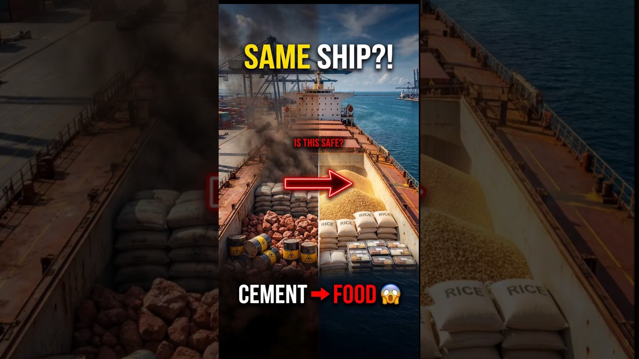 Would You Eat Food From a Cement Ship? 🤯 