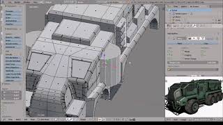 [Tutorial Timelapse] Geometric Models Labs TV - # 2018-Tut045 [HD] Science Fiction Tank Track