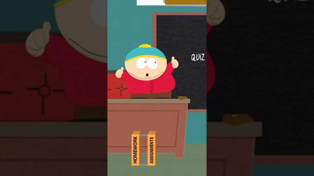 Sleduj Eric Cartman takes a crap on teacher's desk 💩 na YouTube Sleduj Eric Cartman takes a crap on teacher's desk 💩 na YouTube