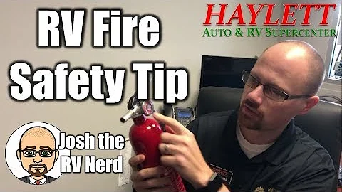 RV Fire Safety Tip with Josh the RV Nerd