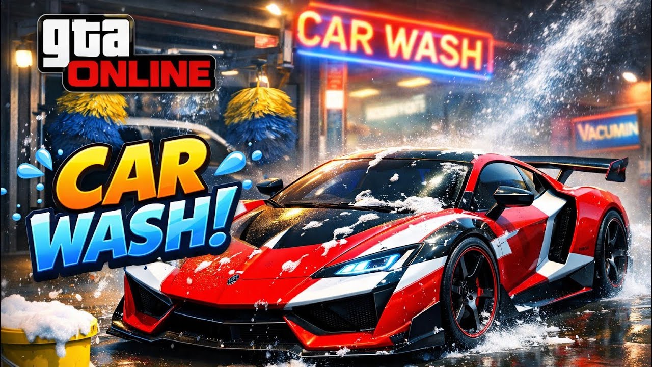GTA Online car wash job and enjoying on call heists 