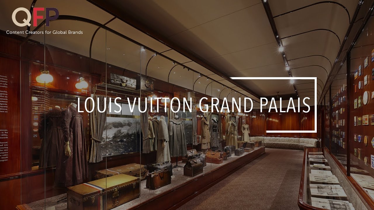 Louis Vuitton Exposition Volez Voguez Voyagez in Grand Palais Paris 