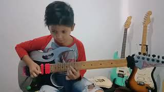 OMG Anak kecil bermain gitar skill dewa....keren abis