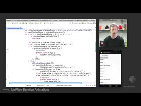DevBytes   ListView Deletion