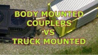 BODY MOUNT COUPLERS vs TRUCK MOUNT COUPLER