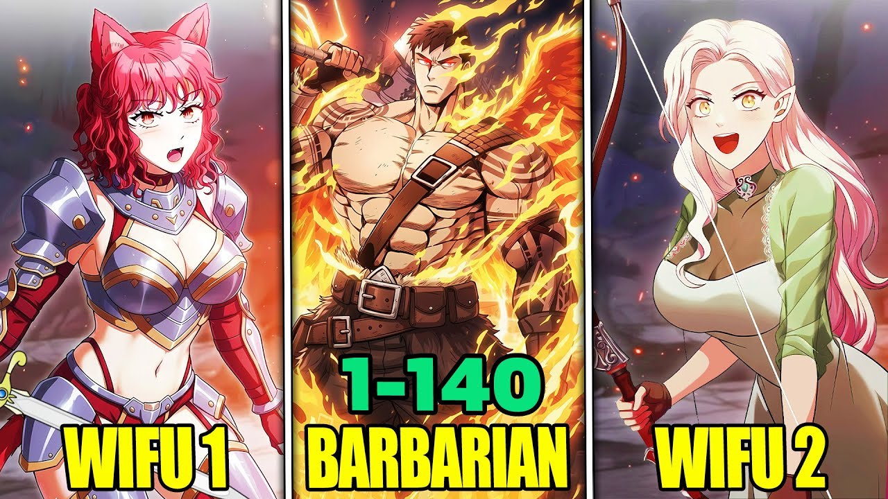 (1-140)He Reborn As MAD Barbarian, But Level Up Hundred TIMES Faster Than Anyone Else - Manhwa Recap