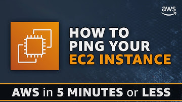 How to make an EC2 instance "pingable" // Configue Amazon EC2 to allow ping requests