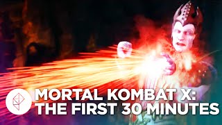 Mortal Kombat X story mode: the first 30 minutes