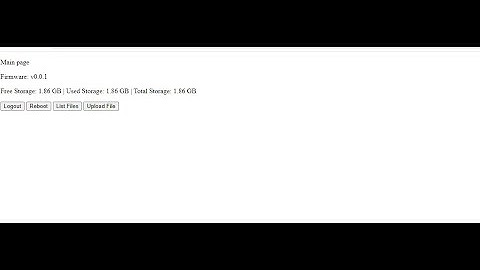 ESP32 Manage SD Files via WiFi Web Server. Download/Upload/Delete/Rename SD files