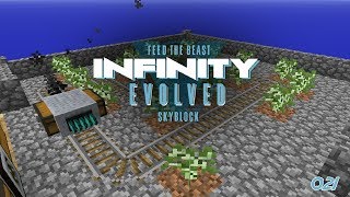 Automatic Tree Farm | FTB Infinity Evolved Skyblock #021