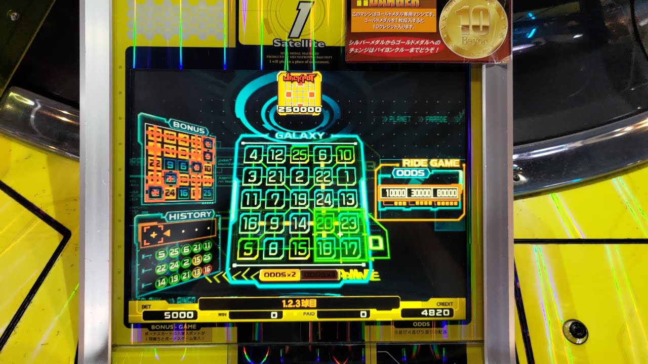 ビンゴギャラクシー 5000枚ライド vol.3