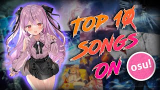 [osu!] Top 10 Banger Songs I Personally Enjoy in 2022! | Beatmaps for 5 digits or above