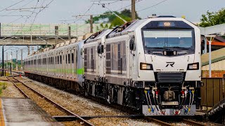 台鐵新型柴電R200型重聯牽引EMU900試運轉8785次斗南站通過-2023/12/19