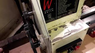 Axminster BV20 gearing