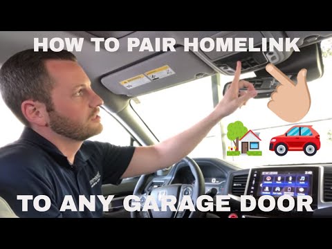 How To Pair Your Homelink in Car