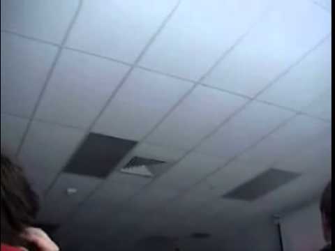 Kid Falls Through Ceiling