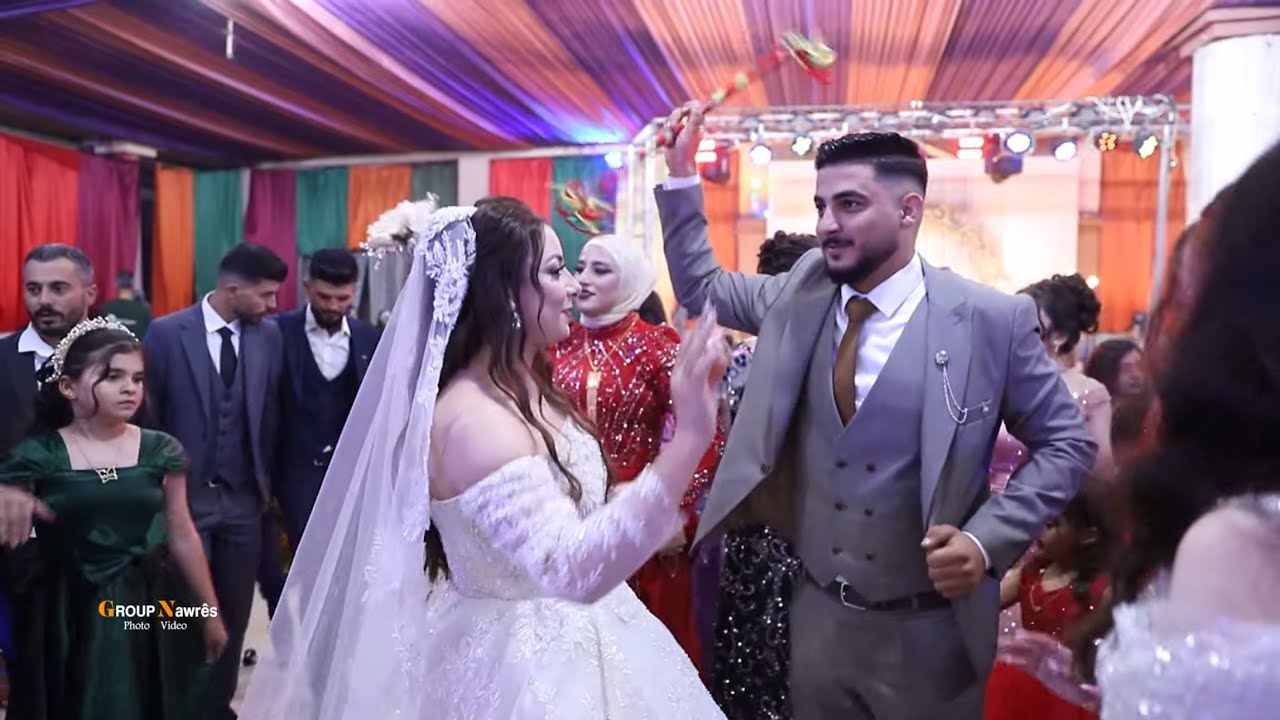 زفاف جوان ❤️ اية كروب نورس للتصوير اعراس رقص جوبي حسان جبوري صالة ميديا اعراس درباسية 2025