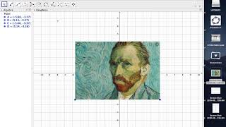 Geogebra Art Project Inputting Pic and Changing Opacity