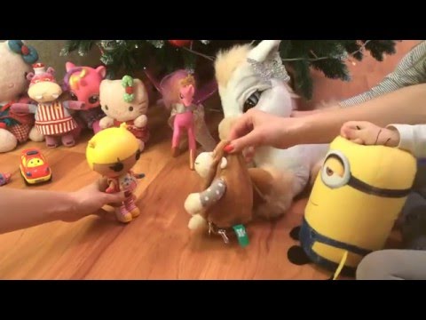 Новогодние приключения Лалалупси #3 Миньон поздравляет с новым годом!