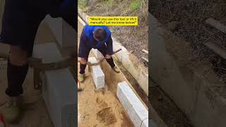 Smart Block Lifting Tool in Action | Effortless Heavy Stone Installation