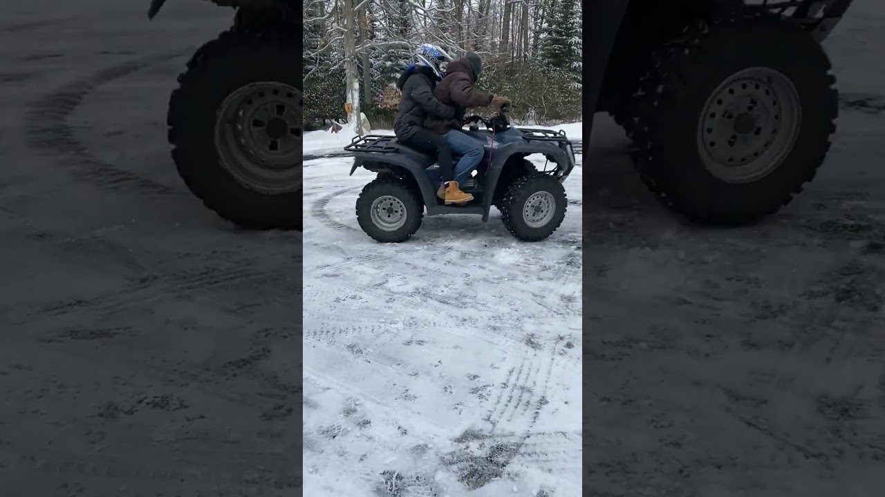 Pocono driveway donut. 