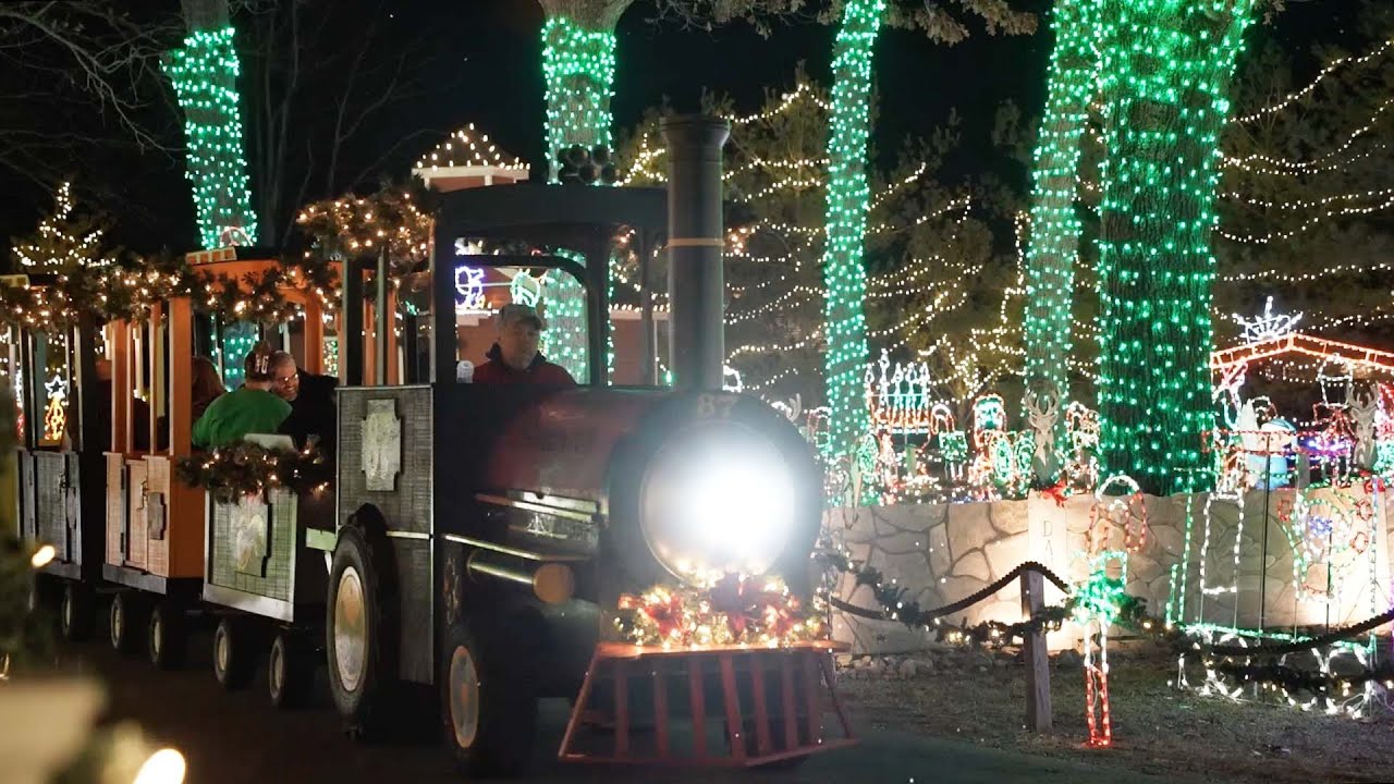 Ride the Magical Holiday Express and more at DiDonato Family Fun Center in Hammonton, New Jersey