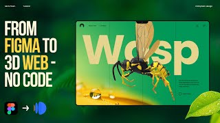 From Figma to a 3D Web Page with Dora Plugin  No code Tutorial