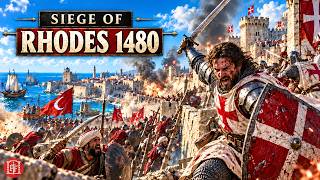 Siege of Rhodes (1480): How the Knights Hospitaller Stopped Mehmed II