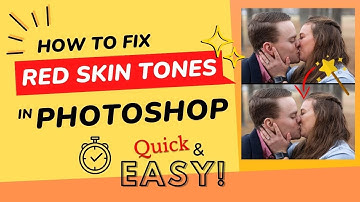 How to Remove Red Skin Tones in Photoshop (QUICK & EASY!)