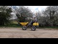 2009 wacker nueson 1 ton high tip dumper wwwbruceatfieldcouk