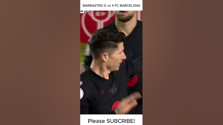BARBASTRO 0 vs 4 FC BARCELONA #shortvideo