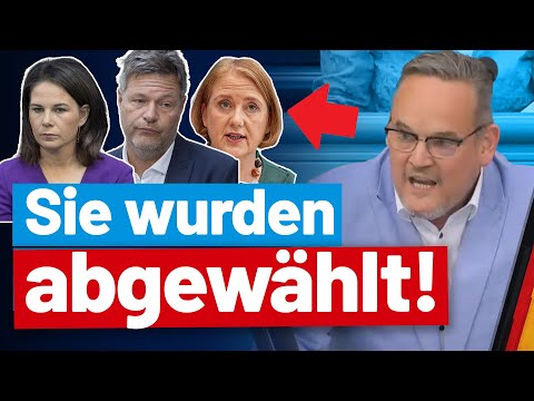 „Weiter so“ – Die Ampel zeigt dem Volk den Mittelfinger! Martin Reichardt- AfD-Fraktion im Bundestag