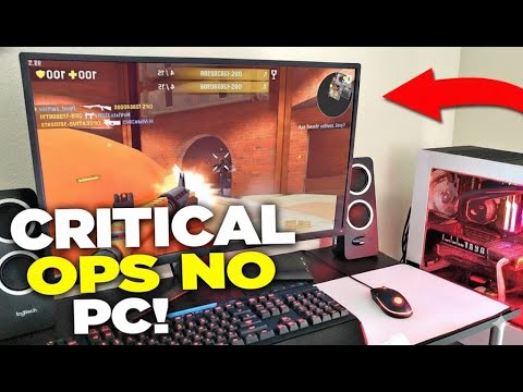 COMO JOGAR O CRITICAL OPS NO COMPUTADOR, VERSÃO DE PC OFICIAL - YouTube
