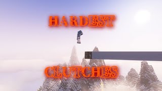 Minecraft Hardest clutches【NO TAS】