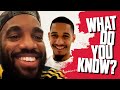 William Saliba vs Alexandre Lacazette | What Do You Know?