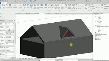 #Revit  #Architecture | #Dormer Creation & #Openings: Wall, Vertical, Face & Dormer
