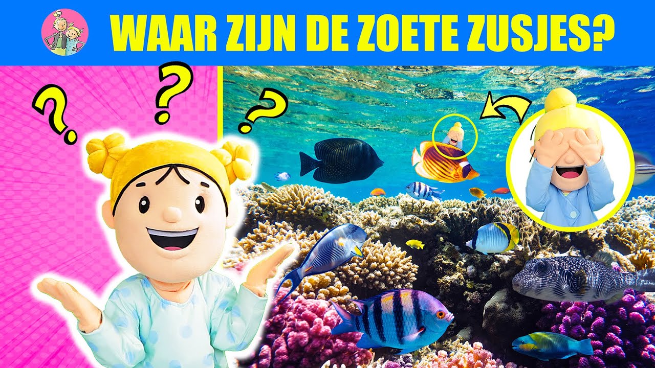 KAN JIJ DE ZOETE ZUSJES VINDEN?!! - DEEL 2! * Verstop Challenge In De