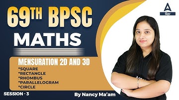 Mensuration 2d and 3d | Math