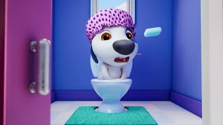 Crazy Toilet vs. Tom ?? My Talking Tom Friends NEW Cartoon Trailer